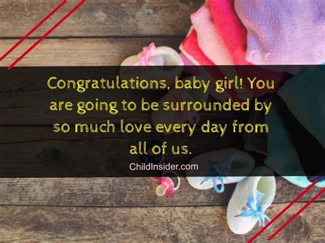40 New Baby Girl Congratulation Quotes 2020 Updated