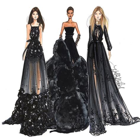 Elie Saab Givenchy Elie Saab Holly Nichols Fashion Illustration