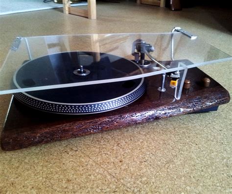 Turntable Made of 100y Old German Oak : 8 Steps (with Pictures ...