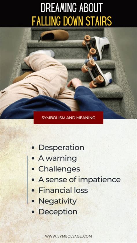 Dreaming Of Falling Down The Stairs Likely Interpretations Symbol Sage