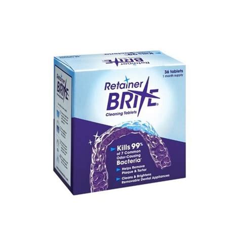 Retainer Brite Cleaning Tablets Dalys Pharmacy