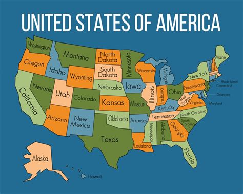 Us Map With States Us Map Wallpaper ·① Wallpapertag U Nsoundinglove