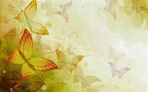 Colorful Butterfly Designs Background For Desktop Abstract