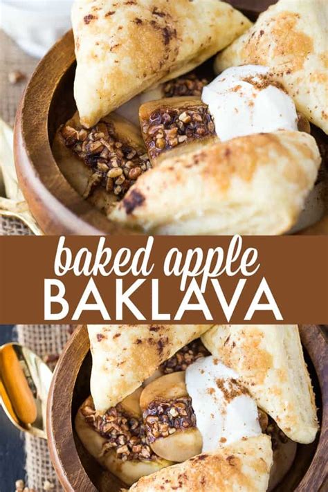 Baked Apple Baklava Recipe Simply Stacie