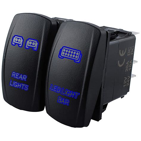 Buy Led Light Bar Rocker Switch For Utv Polaris Ranger Rzr 800 1000 Xp