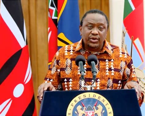 Uhuru kenyatta, in full uhuru muigai kenyatta, (born october 26, 1961, nairobi, kenya), kenyan businessman and politician who held several government posts before being elected president of kenya in 2013. Uhuru Kenyatta Addresses the nation - Kerosi Blog