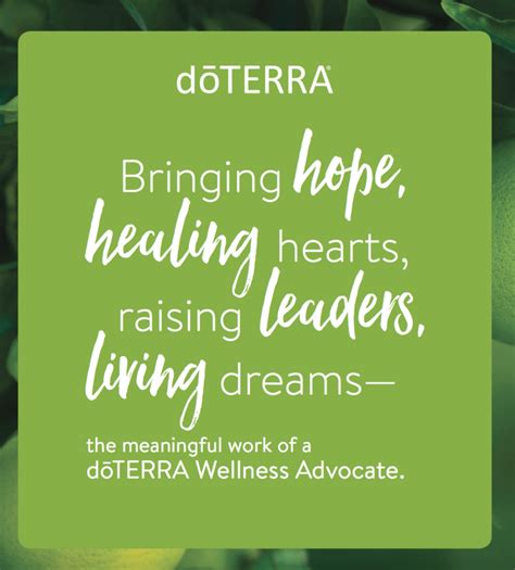 Doterra Wellness Advocates Have Meaningful Work Selling Essential Oils