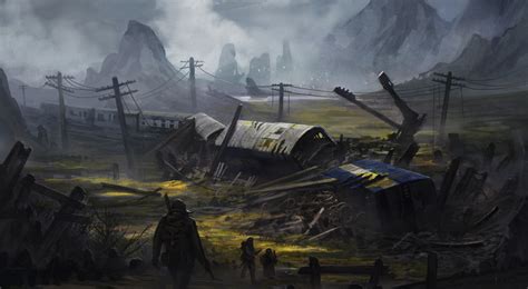 Post Apocalyptic Wasteland Wallpaper
