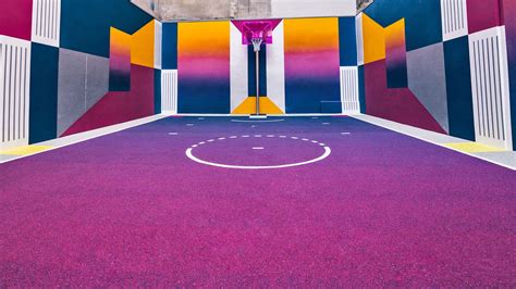 This Is The Coolest Basketball Court Weve Ever Seen Architectural Digest