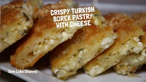 Crispy Turkish Borek Pastry With Cheese Easy Cheese Borek Recipe