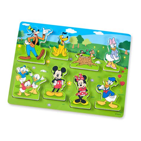 Disney Puzzle Mickey Mouse Wooden Puzzle