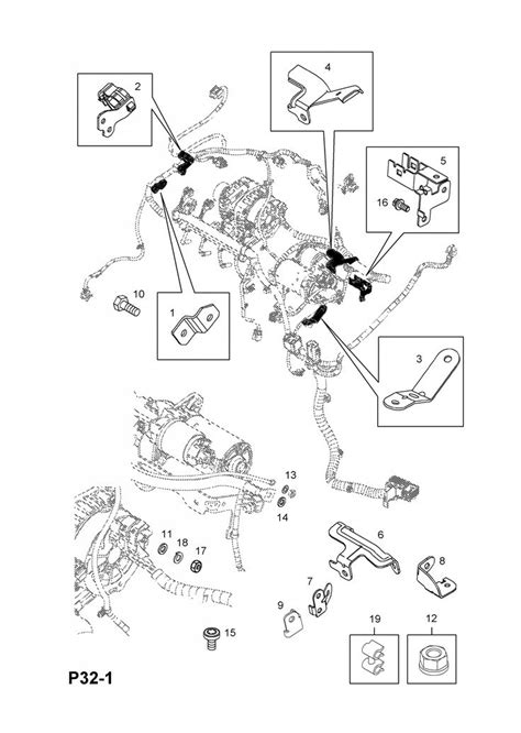 astra h engine bay diagram