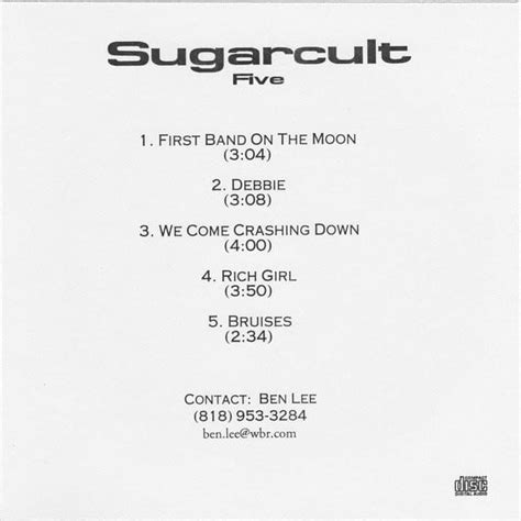 Sugarcult Five Lyrics And Tracklist Genius
