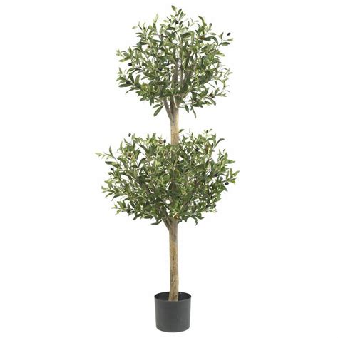 54 Artificial Olive Tree Topiary In Pot In 2020 Topiary Trees