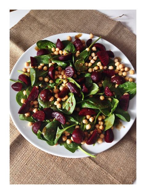 This is particularly important for babies as their immune systems are still developing. Earthy beetroot, chickpea and spinach salad | Daisies & Pie