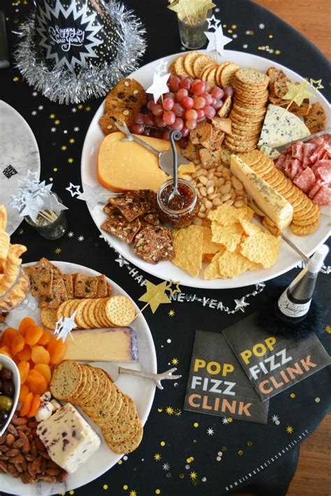 Easy Entertaining To Ring In The New Year A Festive Cheese Board