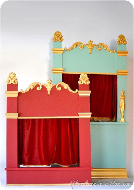 How To Make A Puppet Theatre For Children Diy Tutorial Puppets Diy