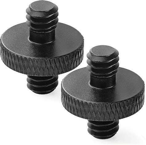 14 Male To 14 Male Threaded Tripod Screw Adapter Double Sided