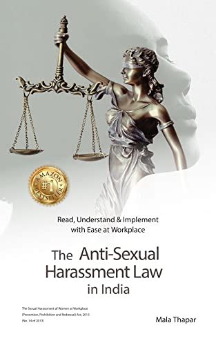 The Anti Sexual Harassment Law In India Ebook Thapar Mala