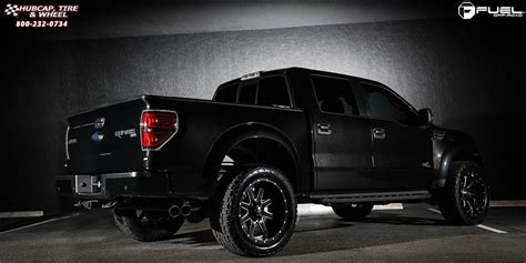 Ford F 150 Fuel Maverick D538 Wheels Black And Milled