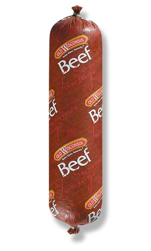 Inexpensive hamburger 5 rounded tsp. Hand-Tied Beef Summer Sausage | Old Wisconsin