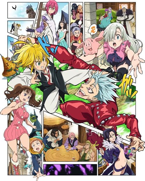 Wrath of the gods officially confirmed their season 3 japanese release date. Seven Deadly Sins Season 2 Hits Netflix In February 2017 ...