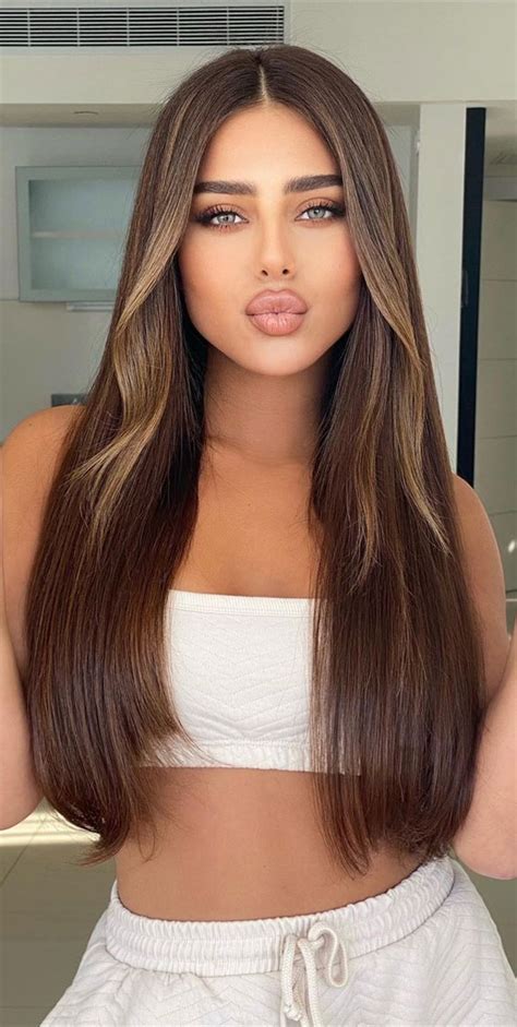 Trendy Brown Hair Colour Ideas For Subtle Blonde Face Framing Hot Sex Picture