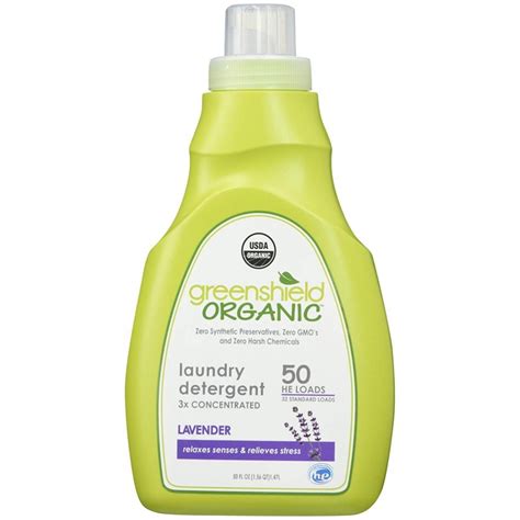 Greenshield Organic Organic Laundry Detergent Lavender Scent 50oz