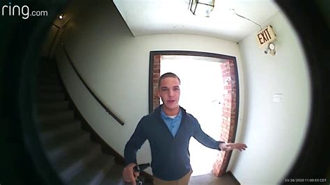 Man Offers Apology After Licking Stranger S Doorbell Youtube