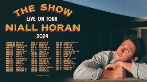 Niall Horan Announces 2024 World Tour Dates Red Peach Live