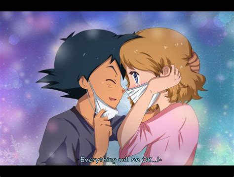 Amourshipping Everything Will Be Ok By Hikariangelove On Deviantart In 2021 Pokemon Ash And