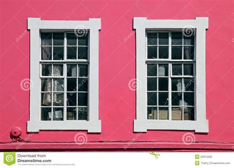 Pink Window Stock Image Image Of House Background Architecture