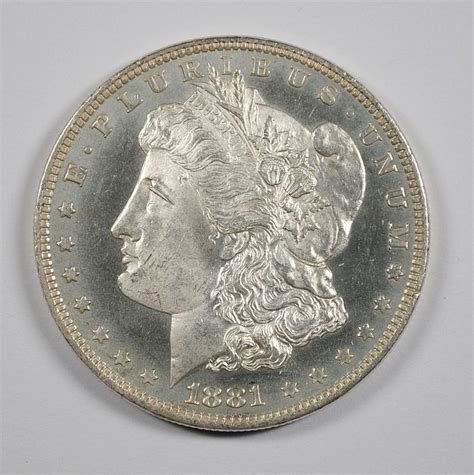 1881 Choice Proof Morgan Silver Dollar