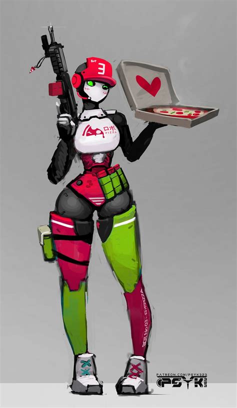 Pin By On Monster Girls Robot Concept Art Robot