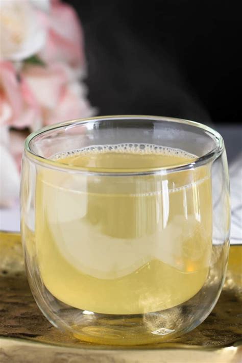 Lemon Ginger Tea With Honey Ministry Of Curry
