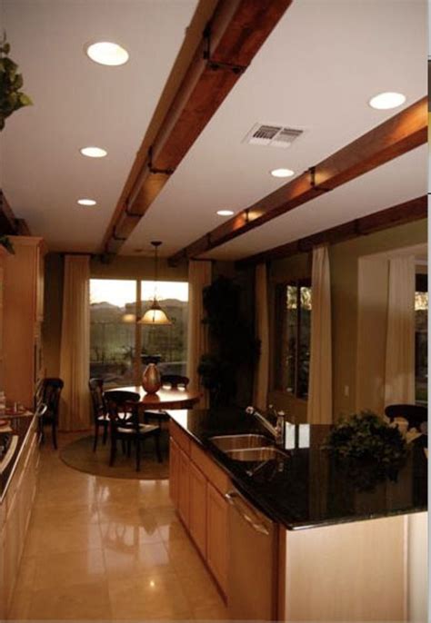 Ceiling beams made of foam molding can lend a distinguished look to any room without the price tag associated with wooden ceiling beams. Beamed Ceilings on a Budget | Ceiling beams, Beams, Faux ...