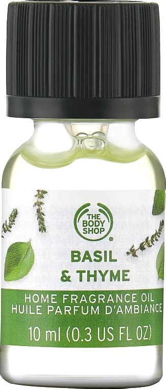 The Body Shop Basil Thyme Home Fragrance Oil Home Fragrance Oil Basil Thyme Makeup Uk