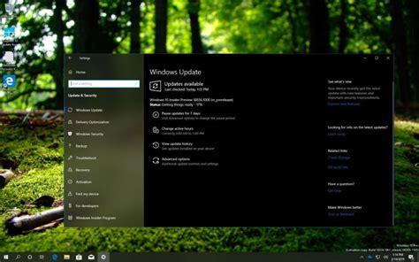 Windows 10 Build 18836 For The 20h1 Development Releases Pureinfotech