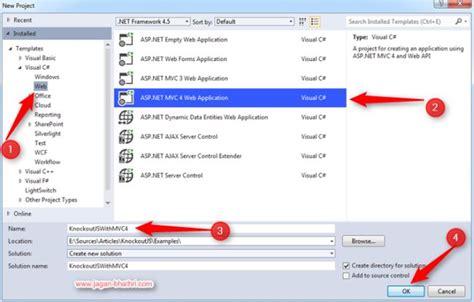 Get Started With KnockoutJS In ASP Net MVC4