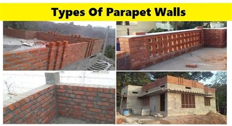 What Is Parapet Walls Importance And Uses Of Parapet Walls Types