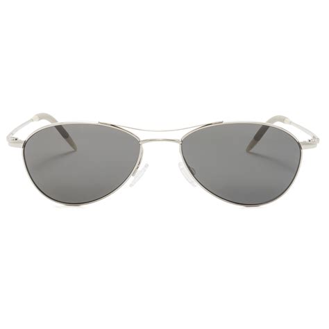 Oliver Peoples Aero Ov1005s Sunglasses Silver Graphite Grey Polarized