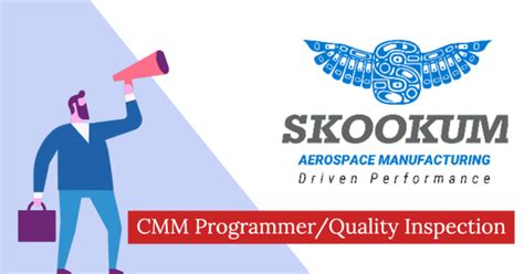 Skookum Aerospace Manufacturing — Cmm Programmerquality Inspection