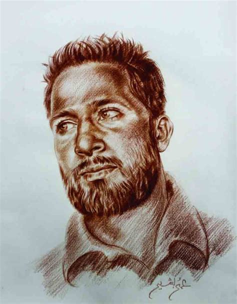 Colored Pencil On Paper Figure Drawing Drawings Portrait