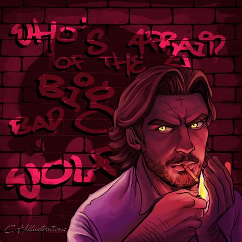 Bigby Wolf From Telltales The Wolf Among Us The Wolf Among Us Horror