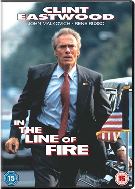 In The Line Of Fire Clint Eastwood John Malkovich Rene Russo Dylan McDermott Gary Cole