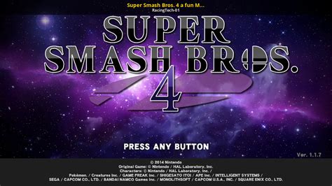 Super Smash Bros 4 A Fun Modpack Super Smash Bros Wii U Mods