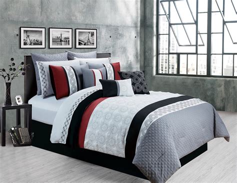 Shop our quality duvet covets and bedding sets at bhs. Bistro Grey 7-piece Comforter set - Mega Bedding Outlet