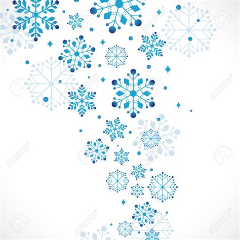 Clipart Snowflakes Background Clipground