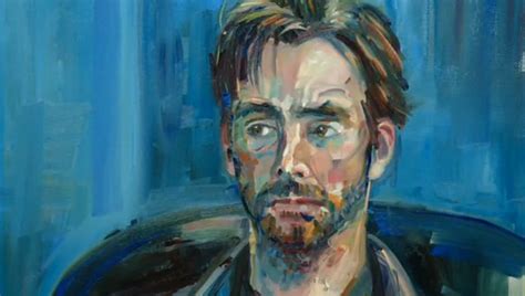 Photos David Tennant Appears On Portrait Artist Of The Year