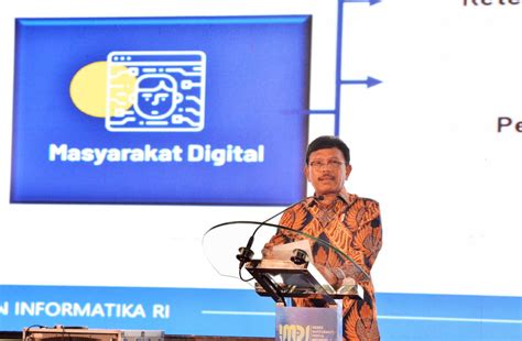 Menkominfo Indeks Masyarakat Digital Di Indonesia Meningkat